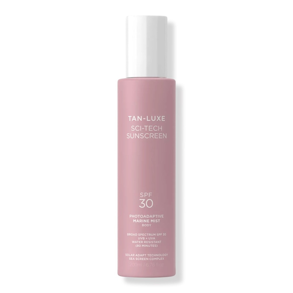 TAN-LUXE
Sci-Tech Sunscreen Photoadaptive Marine
Body Mist SPF 30